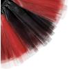 imageTutu for Girls4 Layers Tulle Puffy Skirt Ballet Skirt Princess Dress Up for Toddler KidsBlack and Red