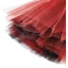 imageTutu for Girls4 Layers Tulle Puffy Skirt Ballet Skirt Princess Dress Up for Toddler KidsBlack and Red