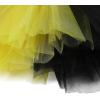 imageTutu for Girls4 Layers Tulle Puffy Skirt Ballet Skirt Princess Dress Up for Toddler KidsBlack and Yellow