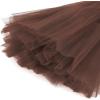 imageTutu for Girls4 Layers Tulle Puffy Skirt Ballet Skirt Princess Dress Up for Toddler KidsCoffee