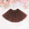 imageTutu for Girls4 Layers Tulle Puffy Skirt Ballet Skirt Princess Dress Up for Toddler KidsCoffee
