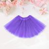 imageTutu for Girls4 Layers Tulle Puffy Skirt Ballet Skirt Princess Dress Up for Toddler KidsDark Purple