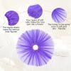 imageTutu for Girls4 Layers Tulle Puffy Skirt Ballet Skirt Princess Dress Up for Toddler KidsDark Purple