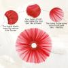 imageTutu for Girls4 Layers Tulle Puffy Skirt Ballet Skirt Princess Dress Up for Toddler KidsRed