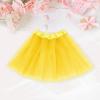 imageTutu for Girls4 Layers Tulle Puffy Skirt Ballet Skirt Princess Dress Up for Toddler KidsYellow