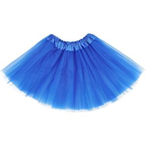 imageTutu for Girls4 Layers Tulle Puffy Skirt Ballet Skirt Princess Dress Up for Toddler KidsBlue