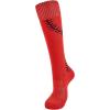 imageAmerican Trends Girls Softball Socks with Stitches 3 Pairs Youth Athletic Socks for Soccer Baseball Softball FootballRed