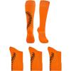 imageAmerican Trends Girls Softball Socks with Stitches 3 Pairs Youth Athletic Socks for Soccer Baseball Softball FootballRose Red  Yellow  Orange
