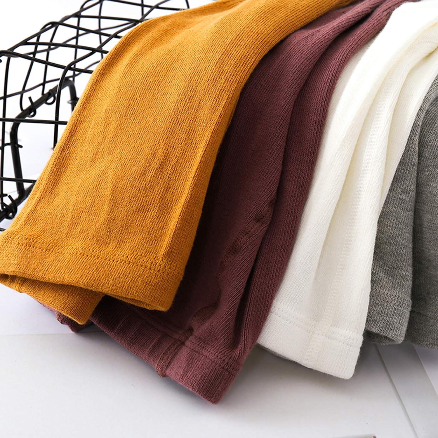 imageAmerican Trends Baby Tights for Girls Cable Knit Cotton Leggings Newborn Pantyhose Soft Seamless Iinfant Stockings1 Pair  Nude