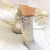 imageAmerican Trends Baby Knee High Socks  Girls ampamp Boys Newborn to Toddlers  Ruffled Tube SocksC 5 Pack Bowknot