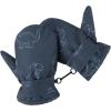 imageAmerican Trends Lined Fleece Toddler Mittens Winter Warm Gloves Child Ski Waterproof Snow Baby Mittens for Boys GirlsNavy Dinosaur