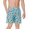 imageAmerican Trends Mens Swimsuits Mens Swim Trunks with Compression Liner Summer Beachwear Bathing Suit for Men Large Light Blue Pineapple