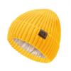 imageSatin Lined Beanie WomenWinter Hats for Women Silk Lined Beanie Cute Warm Knit Cuffed Hat Snow Ski CapYellow