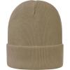 imageUnisex Satin ampamp Silk Lined Slouchy Warm Winter Hat  Knit Satin Lined Beanie for Women ampamp MenKhaki