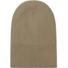 imageUnisex Satin ampamp Silk Lined Slouchy Warm Winter Hat  Knit Satin Lined Beanie for Women ampamp MenKhaki