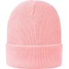 imageUnisex Satin ampamp Silk Lined Slouchy Warm Winter Hat  Knit Satin Lined Beanie for Women ampamp MenPink
