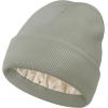 imageUnisex Satin ampamp Silk Lined Slouchy Warm Winter Hat  Knit Satin Lined Beanie for Women ampamp MenZ 3 Blackbeigelight Grey