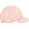 imageWomens Satin Lined Beanie Slouchy Winter Knit Hat Newsboy Hat with Brim Silk Lined BeanieLight Pink