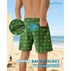 image:imageAmerican Trends Mens Swim Trunks with Compression Liner Quick Dry Swimsuit 5 Mens Board ShortsTurtle Compass