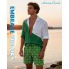 image:imageAmerican Trends Mens Swim Trunks with Compression Liner Quick Dry Swimsuit 5 Mens Board ShortsTurtle Compass