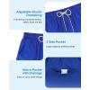 image:imageAmerican Trends Mens Swimsuits Mens Swim Trunks with Compression Liner Summer Beachwear Bathing Suit for MenBlue Gradient