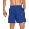 image:imageAmerican Trends Mens Swimsuits Mens Swim Trunks with Compression Liner Summer Beachwear Bathing Suit for MenF2 Klein Blue