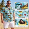 image:imageAmerican Trends Big and Tall Hawaiian Shirts for Men Short Sleeve Plus Size 4XL 5XL 6XL Relaxed Fit Vacation Beach WearBigfoot Duck Novelty