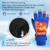 image:imageAmerican Trends Winter Gloves for Kids Waterproof Boys Girls Cute Snow Ski Gloves Toddler Snowboarding Gloves Windproof01 Royal BlueDinosaur