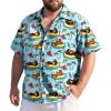 image:imageAmerican Trends Big and Tall Hawaiian Shirts for Men Short Sleeve Plus Size 4XL 5XL 6XL Relaxed Fit Vacation Beach WearBigfoot Duck Novelty