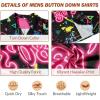 image:imageAmerican Trends Hawaiian Button Down Short Sleeve Shirt80s Radio Wave