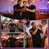 image:imageAmerican Trends Hawaiian Button Down Short Sleeve ShirtMardi Gras Night