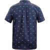 image:imageMens Hawaiian Shirt Floral Print Aloha Shirt Comfortable Novelty Button Down Shirts Casual Short Sleeve Beachwear for MenNavy With Rainbow Heart