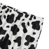 image:imageAmerican Trends 2 Pack Cotton Pajamas for Women Set Two Piece Short Sleeve Sleepwear Tops with Capri Pants Summer Pj SetCow Print