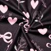 image:imageAmerican Trends 2 Pack Cotton Pajamas for Women Set Two Piece Short Sleeve Sleepwear Tops with Capri Pants Summer Pj SetHeart Bow Black