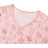 image:imageAmerican Trends 2 Pack Cotton Pajamas for Women Set Two Piece Short Sleeve Sleepwear Tops with Capri Pants Summer Pj SetPink Rabbit