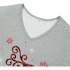 image:imageAmerican Trends 2 Pack Cotton Pajamas for Women Set Two Piece Short Sleeve Sleepwear Tops with Capri Pants Summer Pj SetPlaid Elk