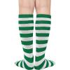 image:imageAmerican Trends Toddler Kids Youth Soccer SocksLong Knee High Socks for Boys Girls Baseball Softball Football 112 years1 Pack Striped Green White