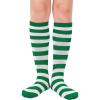 image:imageAmerican Trends Toddler Kids Youth Soccer SocksLong Knee High Socks for Boys Girls Baseball Softball Football 112 years1 Pack Striped Green White