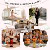 image:imageAmerican Trends 6Pack Toddler Ballet TightsSoft Tights for Girls 114 Versatile for Dance School Daily Halloween WearHalloween Set