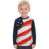 image:imageAmerican Trends Kids Rash Guard UPF 50 Sun Protection Rashguard for Outdoor Athletic  Long Sleeve Sun Shirts 29TAmerican Flag