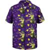 image:imageFunny Hawaiian Shirts for Men Short Sleeve Fun Beach Shirts Mens Casual Button Down Summer Vacation WearMardi Gras Gator