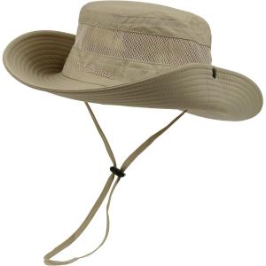 image:imageSun Hats for Men Women Wide Brim Fishing Hat Summer Bucket Hat Outdoor Safari Boonie Cap Dark Khaki One Size