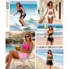 image:imageWomens Fashion Bikini Swim Top Comfortable Supportive Sports Bra Swimsuit Top for Swimming Beach YogaBlack