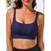 image:imageWomens Fashion Bikini Swim Top Comfortable Supportive Sports Bra Swimsuit Top for Swimming Beach YogaInsignia Blue