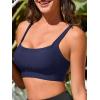image:imageWomens Fashion Bikini Swim Top Comfortable Supportive Sports Bra Swimsuit Top for Swimming Beach YogaInsignia Blue