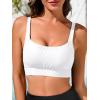 image:imageWomens Fashion Bikini Swim Top Comfortable Supportive Sports Bra Swimsuit Top for Swimming Beach YogaWhite