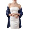 image:imageAmerican Trends Shawls and Wraps for Evening DressesLightweight Wrap for Wedding partyGift for Bridesmaids Bridal GuestsNavy Blue