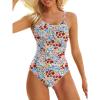 B Red Blue Floral
