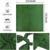 image:imageAmerican Trends Satin Scarf with Gift Pack235 Square Neck Scarf for women Lightweight Silk Hair Scarves for CasualPartyArmy Green
