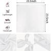 image:imageAmerican Trends Satin Scarf with Gift Pack235 Square Neck Scarf for women Lightweight Silk Hair Scarves for CasualPartyWhite